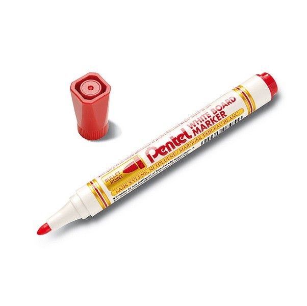 Bút Dạ Bảng Pentel Thân Dài Đầu Tròn 4,2 Mw85_B Nhiều Màu