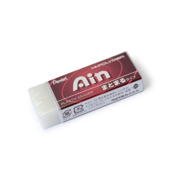 Gôm Nhật Pentel Ain Đỏ - Lớn ZEAS_10