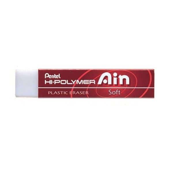 Gôm Nhật Pentel Ain Đỏ - Dài ZETS_07E