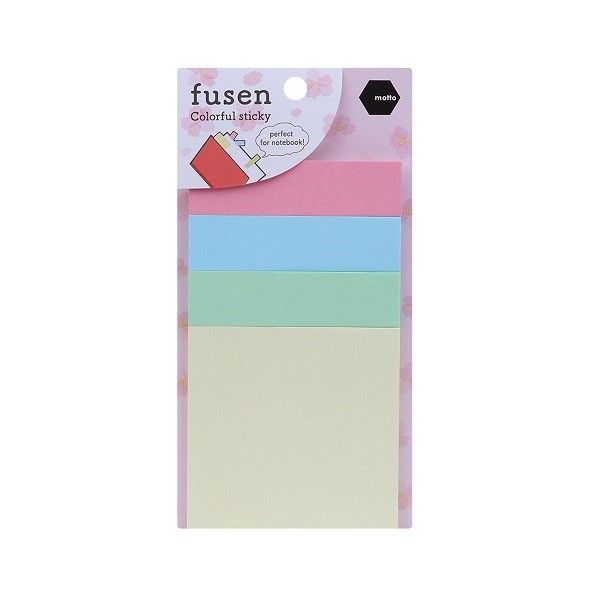 Giấy Note Motto 4 Màu CYPF75-PA