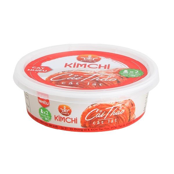 Kim Chi Cải Thảo Cắt Lát Cay Nhiều GFU 150g