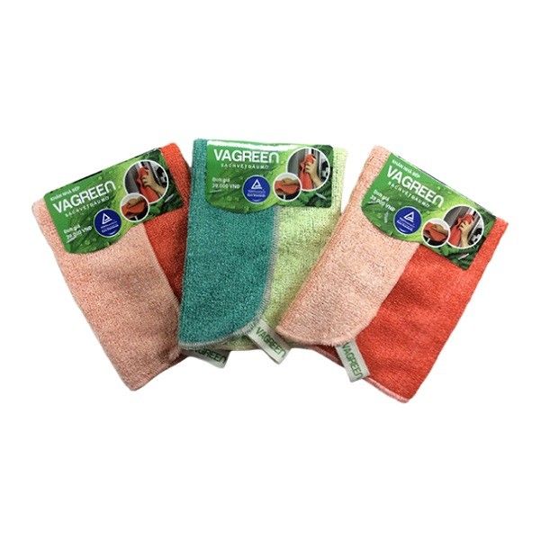 Lốc 3 Khăn Nhà Bếp Vagreen Nội Địa 29x33ND