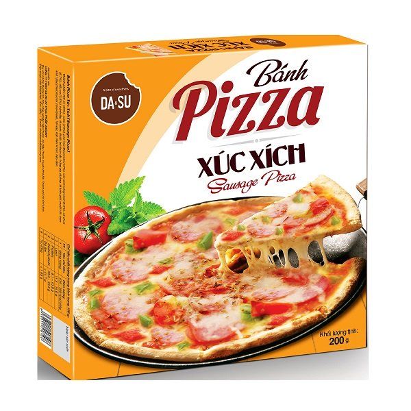 Bánh Pizza Xúc Xích Dasumy 200g