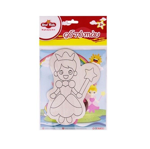 Gỗ Tô Màu R Star Công Chúa K-208/1
