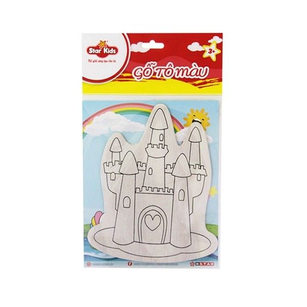 Gỗ Tô Màu R Star Lâu Đài Thần Tiên K-209/1