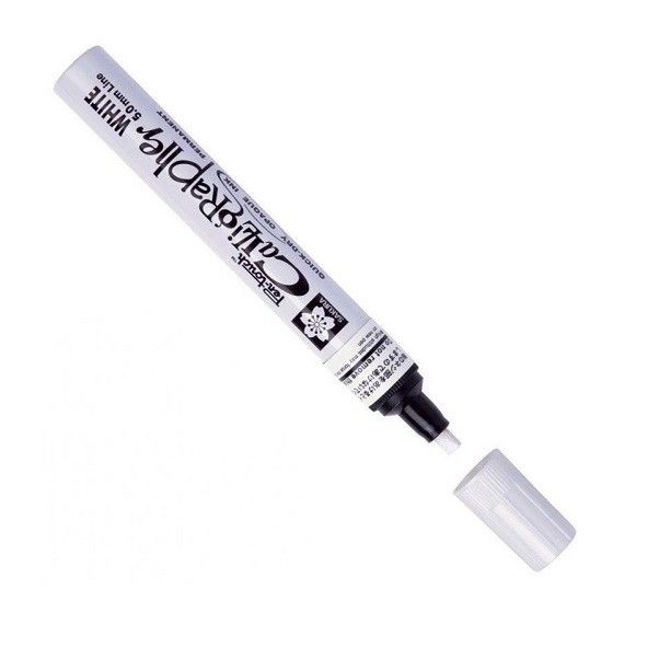 Bút Lông Dầu Thư Pháp Sakura Trắng XPFK-C#50