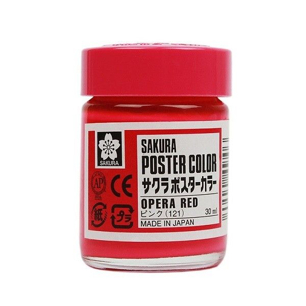 Màu Hủ Sakura Poster 30ml Opera Red PW30#121