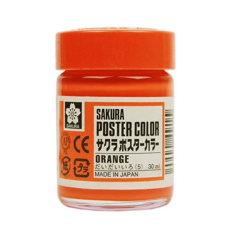 Màu Hủ Sakura Poster 30ml Orange PW30#5