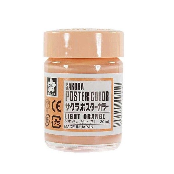 Màu Hủ Sakura Poster 30ml Pale Orange PW30#7