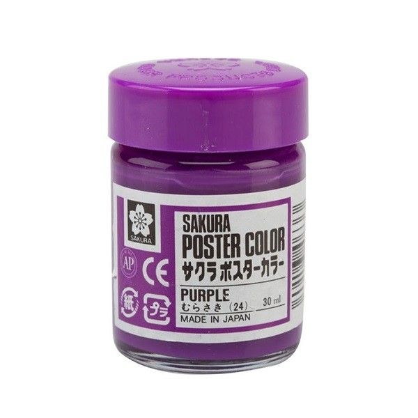 Màu Hủ Sakura Poster 30ml Purple PW30#24