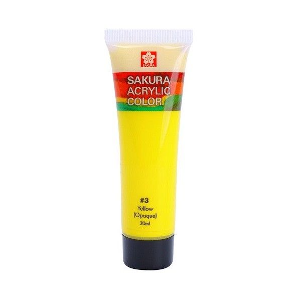 Màu Sakura Acrylic 20ml Màu Vàng XAC20#3