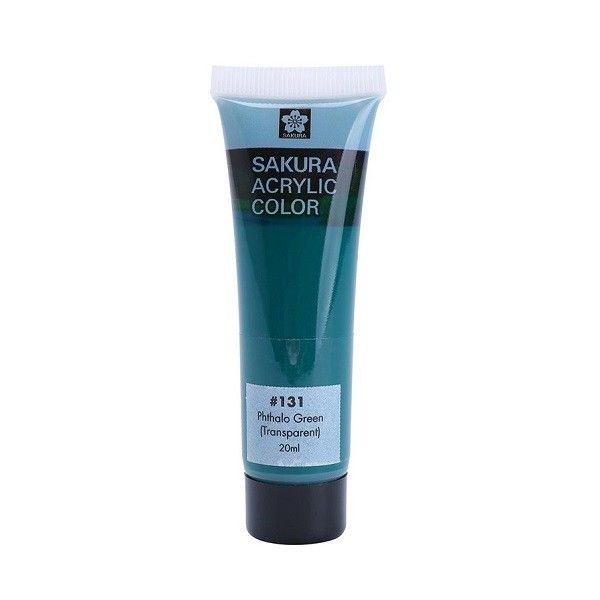 Màu Sakura Acrylic 20ml Viridian XAC20#31