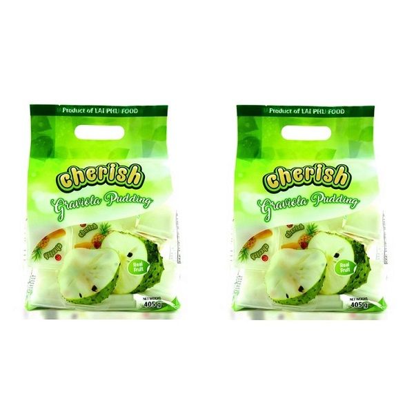 Combo 2 Thạch Vị Mãng Cầu Cherish 405g