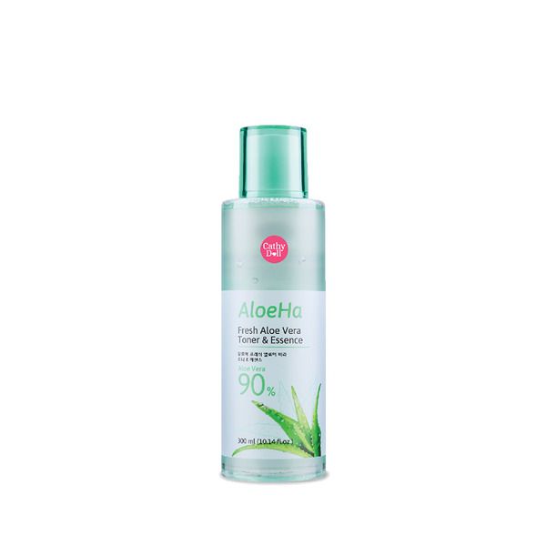 Nước Hoa Hồng Kết Hợp Tinh Chất Dưỡng Da Cathy Doll Fresh Aloe Vera Toner & Essence 300ml