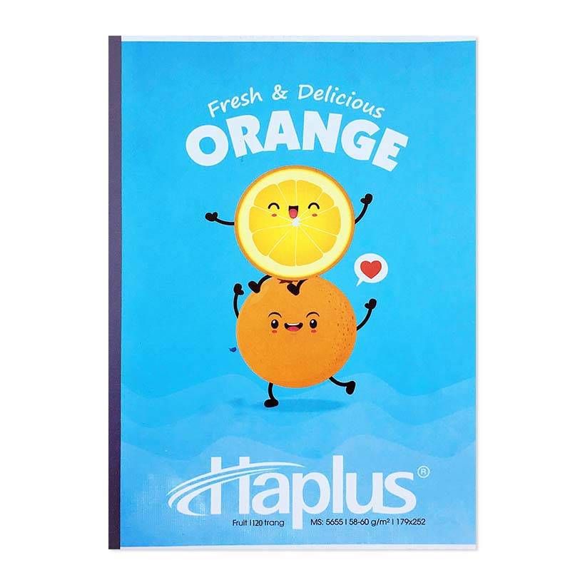 Vở Kẻ Ngang Hải Tiến Haplus Fruit 120 Trang