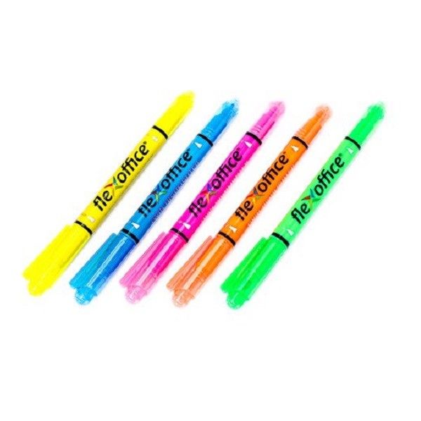 Bút Dạ Quang FlexOffice FO-HL01 (Màu Ngẫu Nhiên)