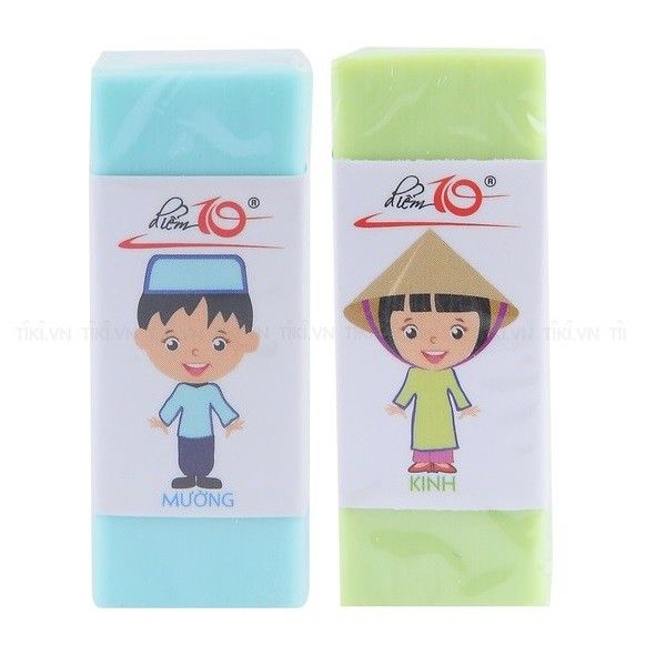 Vỉ 2 Gôm Thiên Long E-015