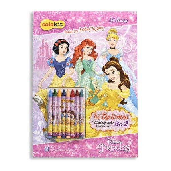 Bộ Tập Tô Màu Princess Thiên Long CB-C020/PR