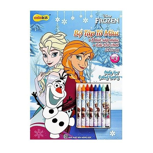 Bộ Tập Tô Màu Frozen Thiên Long CB-C021/FR