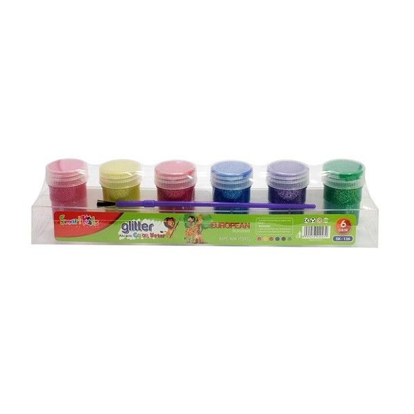 Màu Nước Kim Tuyến Bitex Glitter 6 Màu
