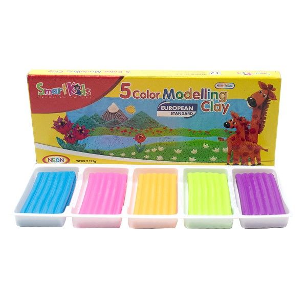 Sáp Nặn Hộp Giấy 5 Màu BX5N