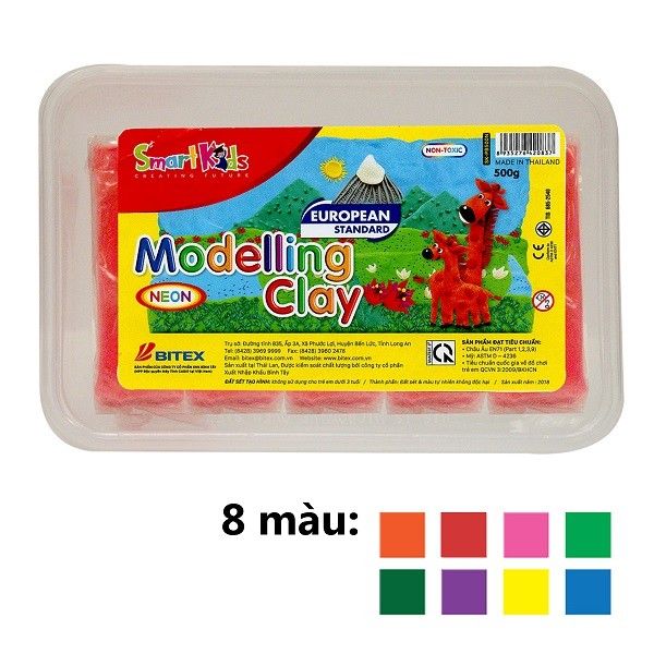 Sáp Nặn Hộp Nhựa 500g PB500N