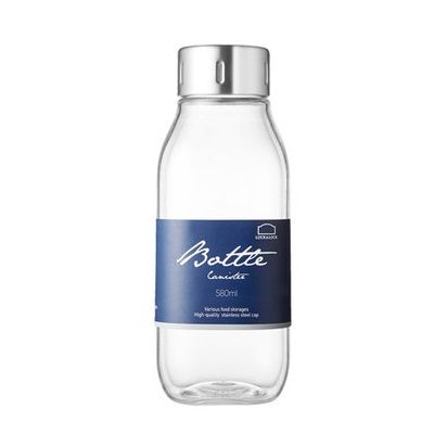 Chai Nhựa Lock & Lock 580ml Màu Trắng HTE551