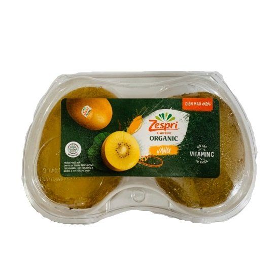 Kiwi Vàng New Organic 250g Hộp 2 Trái