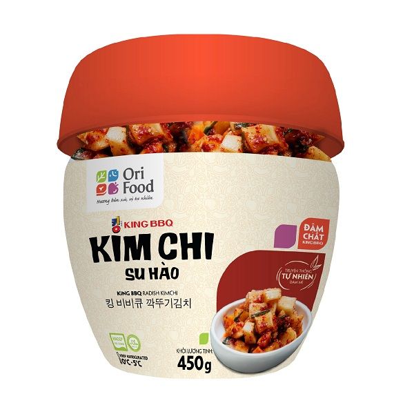 Kim Chi Su Hào King BBQ 450g