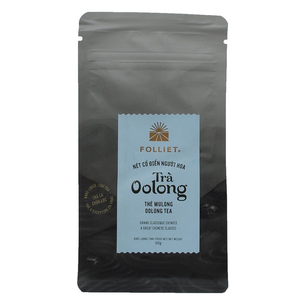 Trà Oolong Organic FOLLIET 100g