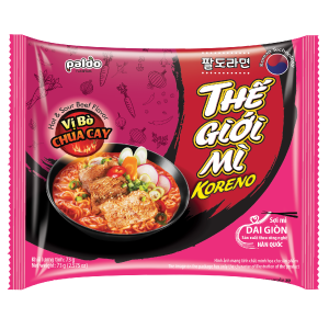 Mì Koreno Vị Bò Chua Cay 73g