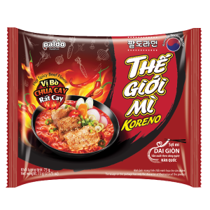 Mì Koreno Vị Bò Chua Cay Rất Cay 73g
