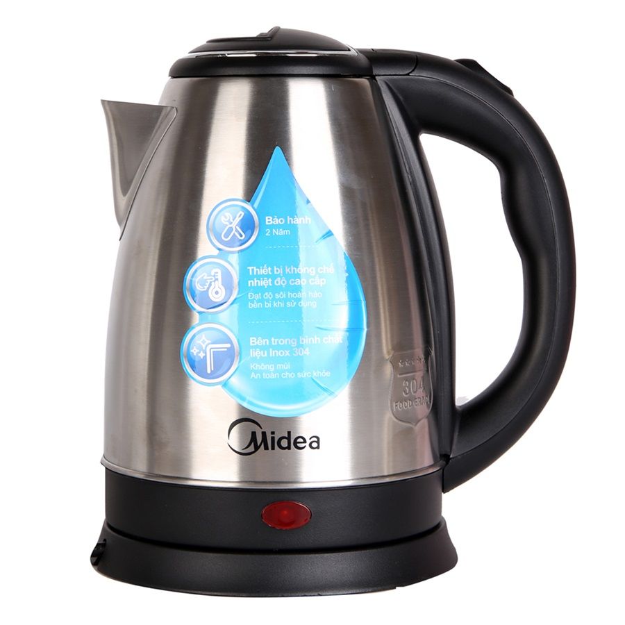 Bình Đun Inox Midea 1.7l MK-17SD