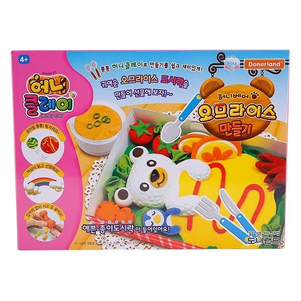 Đất Sét Nhẹ 6 Màu 48g Khuôn Hình Donerland LA06031