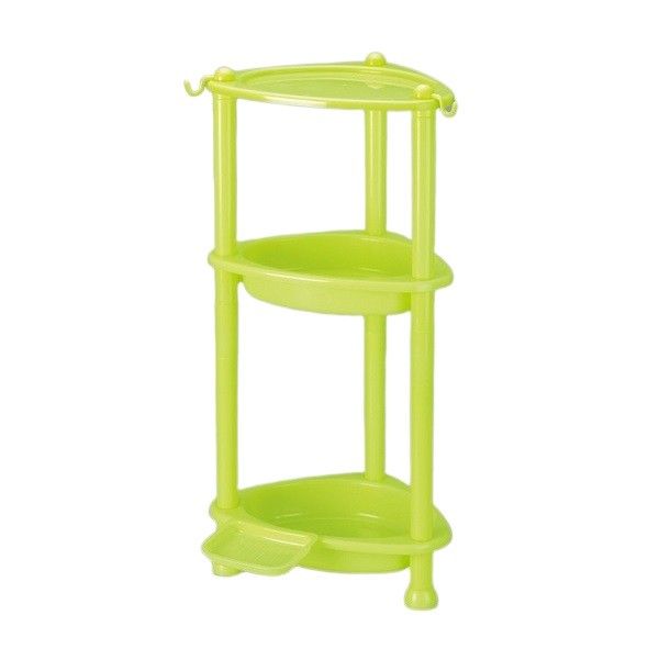 Kệ Góc Tam Giác Konbini Để Đồ Dùng Nhà Tắm (Màu Xanh)