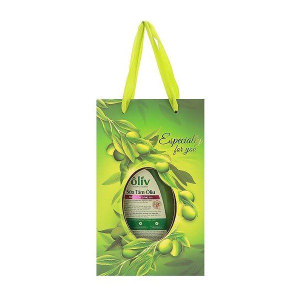 Hộp Quà Oliv Sữa Tắm Mềm Mịn 650ml