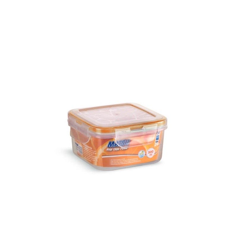 Hộp Thực Phẩm Vuông Matsu 500ml