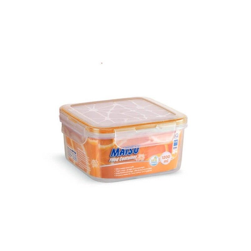 Hộp Thực Phẩm Vuông Matsu 1200ml