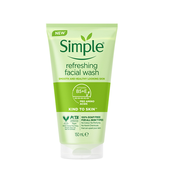 Sữa Rửa Mặt Simple Refreshing Sạch Thoáng 150ml