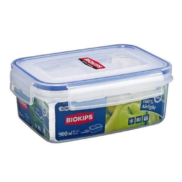 Hộp Nhựa Chữ Nhật Komax Biokips 900ml