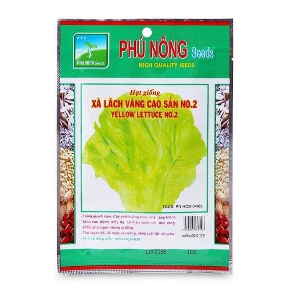 Hạt Giống Xà Lách Dúng Vàng