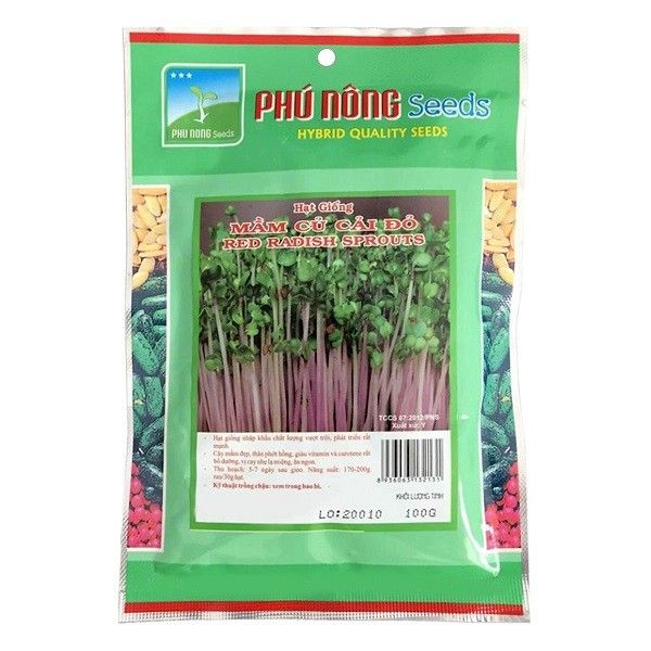 Hạt Giống Mầm Củ Cải
