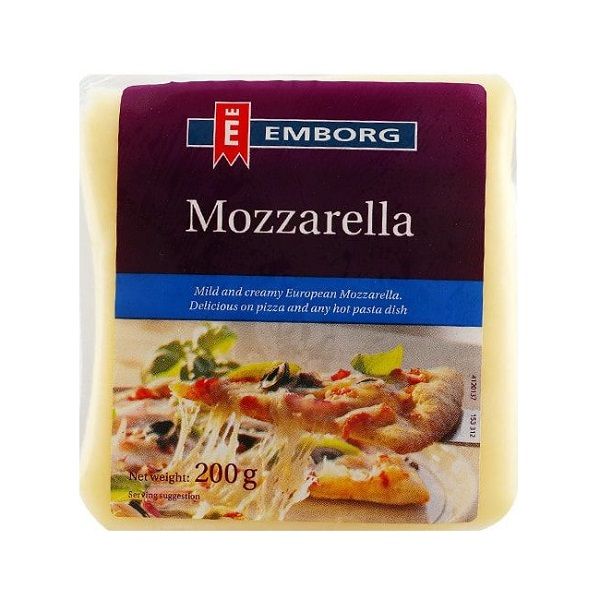 Phô Mai Mozzarella Hiệu Emborg 200g