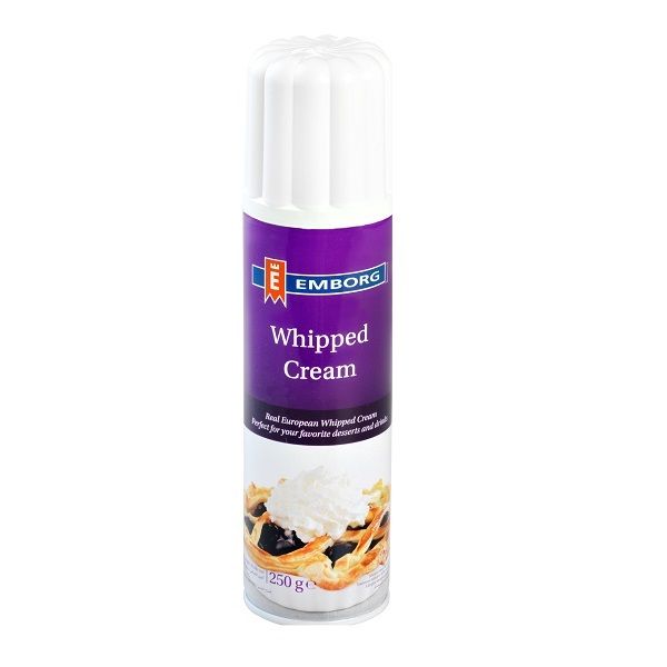 Kem Sữa Dạng Xịt Hiệu Emborg 250g