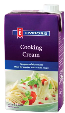 Kem Nấu Tiệt Trùng Hiệu Emborg 1L ( 20% Chất Béo)