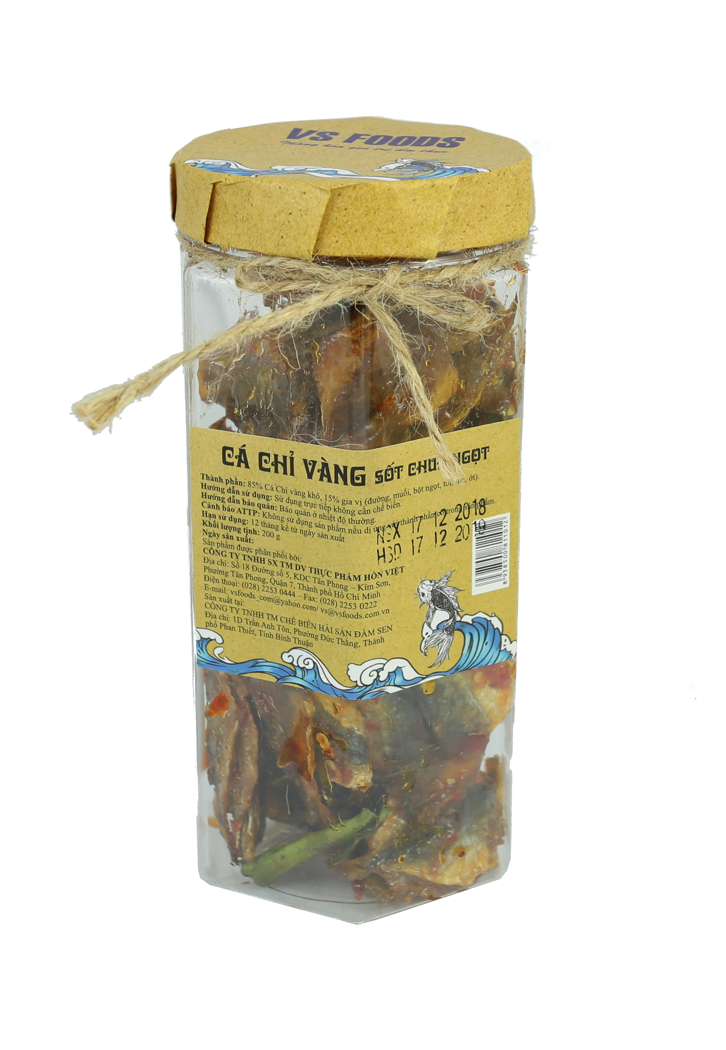 Cá Chỉ Vàng Chua Ngọt 200gr