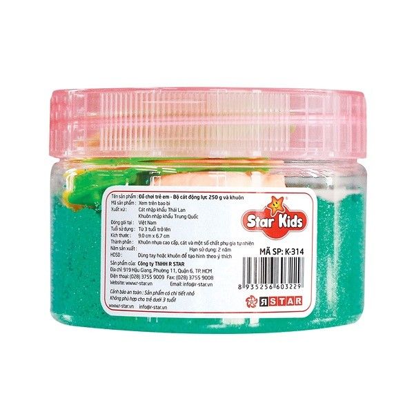 Cát Động Lực 250gr Và Khuôn (K-314)