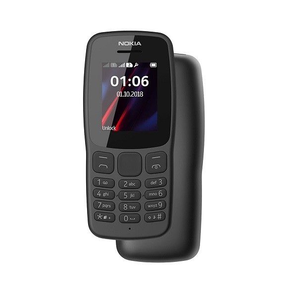 Điện Thoại Nokia 106 Dual Sim Dark Grey