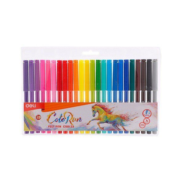 Bút Dạ Nước 24 Màu Deli C10023
