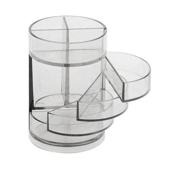 Khay Cắm Bút 4 Ngăn Xoay Deli CB906